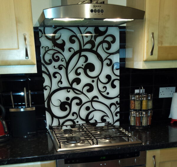 Personalised Printed Hob Splashback